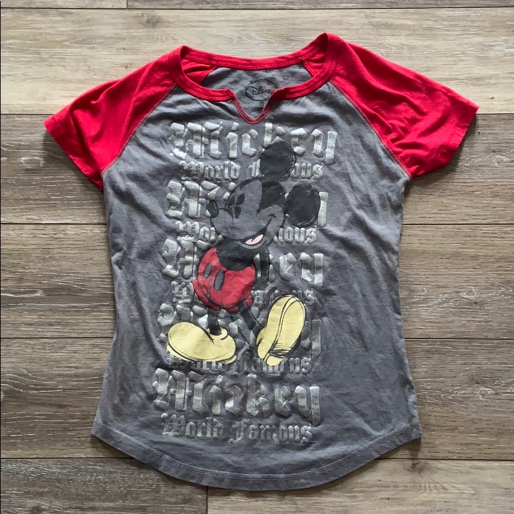 Official Disney Mickey Mouse shirt Juniors Medium